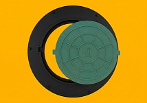 Переходник конус-люк тип "Д" (Черный/зеленый)