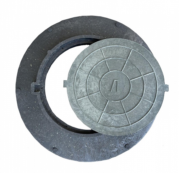 Переходник конус-люк тип "Л" 1060*150*620*30 (Чёрный/зелёный) 49 кг.