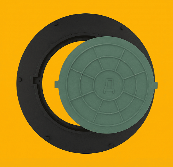 Переходник конус-люк тип "Д" (Черный/зеленый)