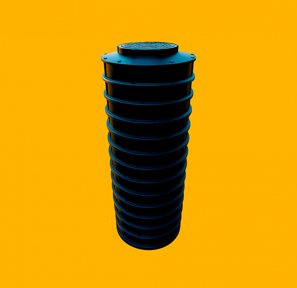 Септик полимерпесчаный (наборный) 3150/1000/20 мм черный 500 кг.