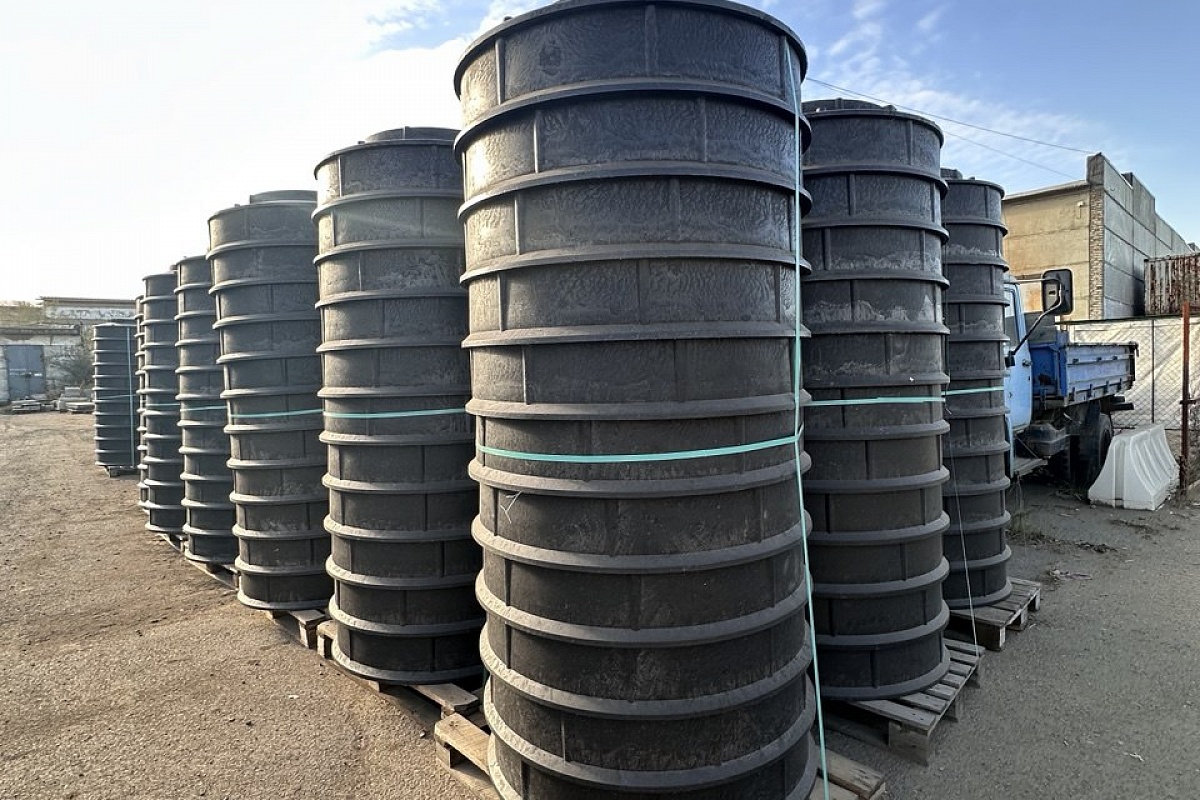 Полимер-песчаные септики в Красноярске: большая партия готова к отгрузке напрямую с завода
